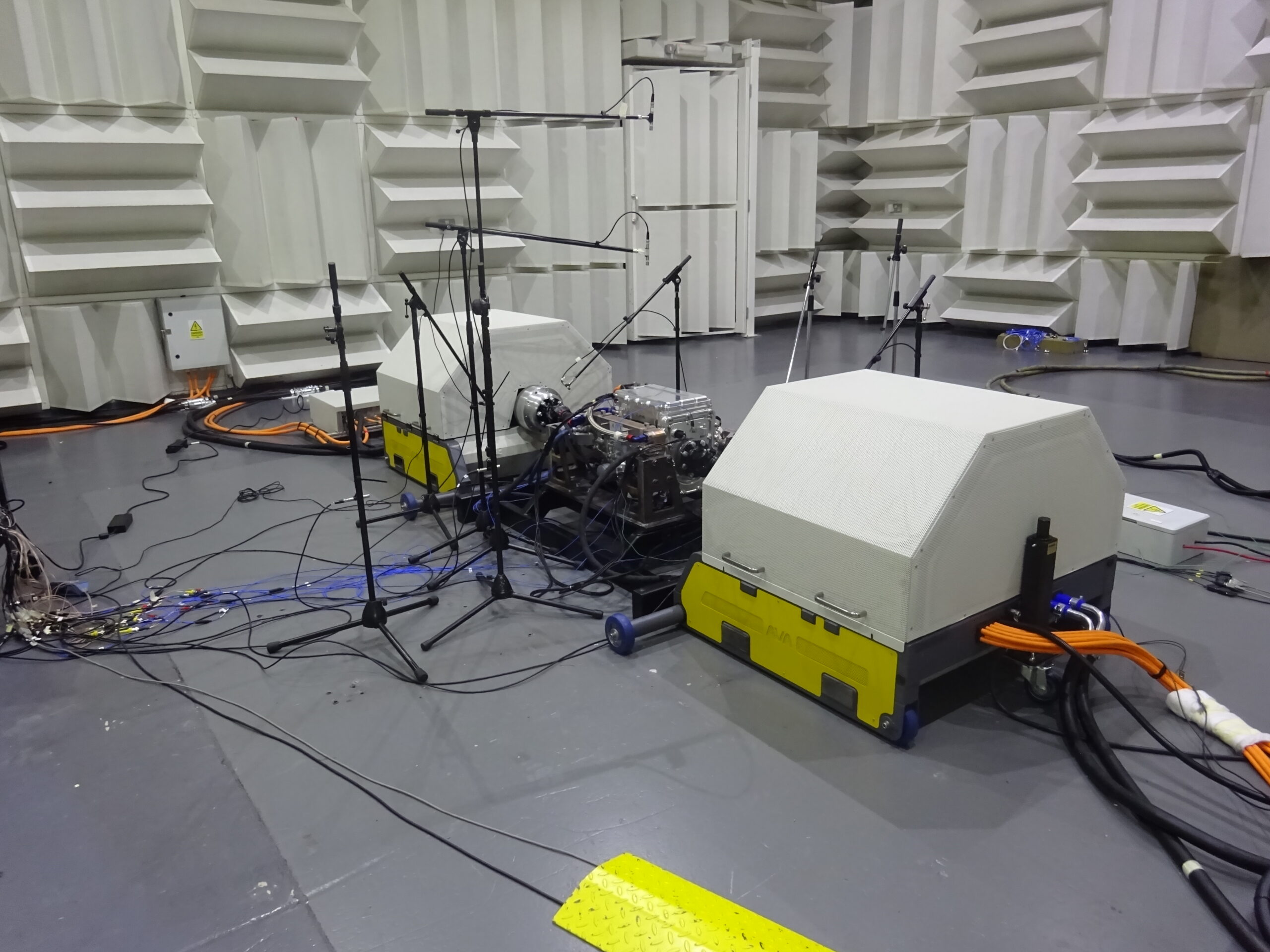 Electric drive unit NVH testing